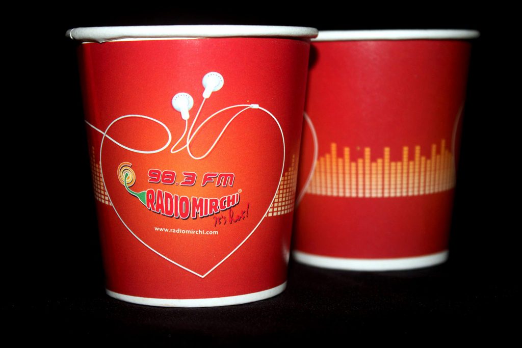 Radio Mirchi Paper Cup Manufacturer