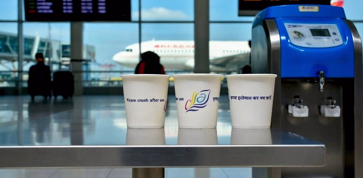 CSIA Airport Drinking Water Paper Cup Manufacturer