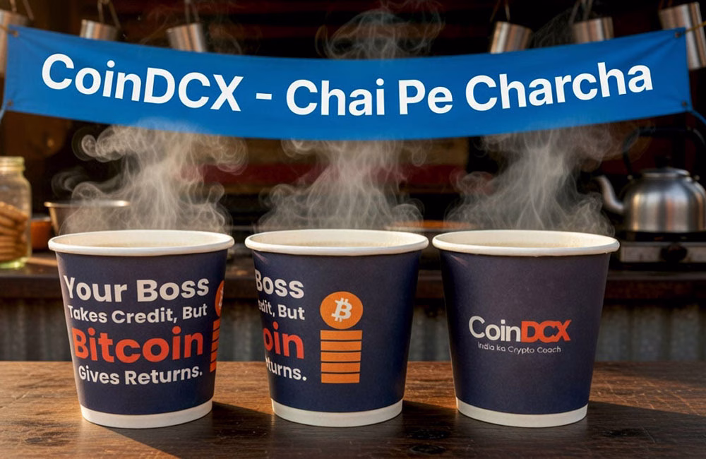 CoinDCX Bitcoin Cryptocurrency Paper Cup Manufacturer