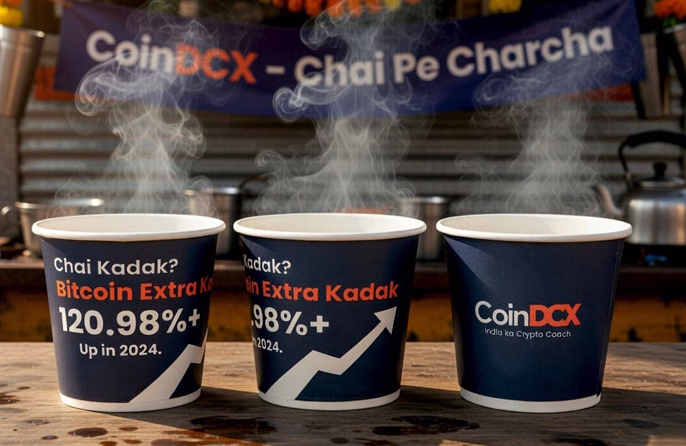 CoinDCX Bitcoin Cryptocurrency Paper Cup Manufacturer