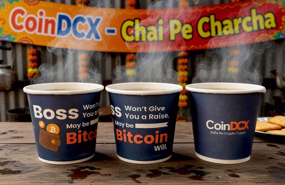 CoinDCX Bitcoin Cryptocurrency Paper Cup Manufacturer