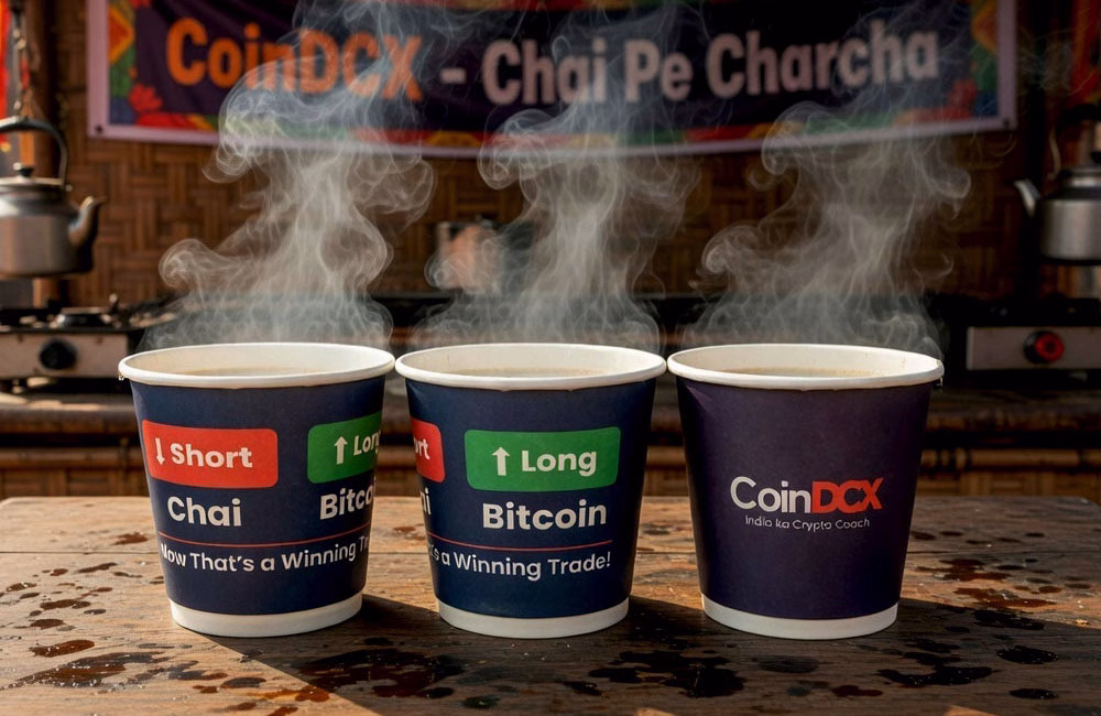 CoinDCX Bitcoin Cryptocurrency Paper Cup Manufacturer