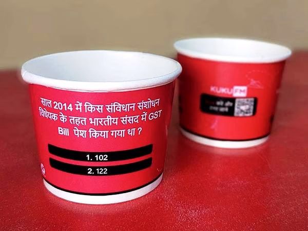 Paper cup manufacturer kuku fm 15