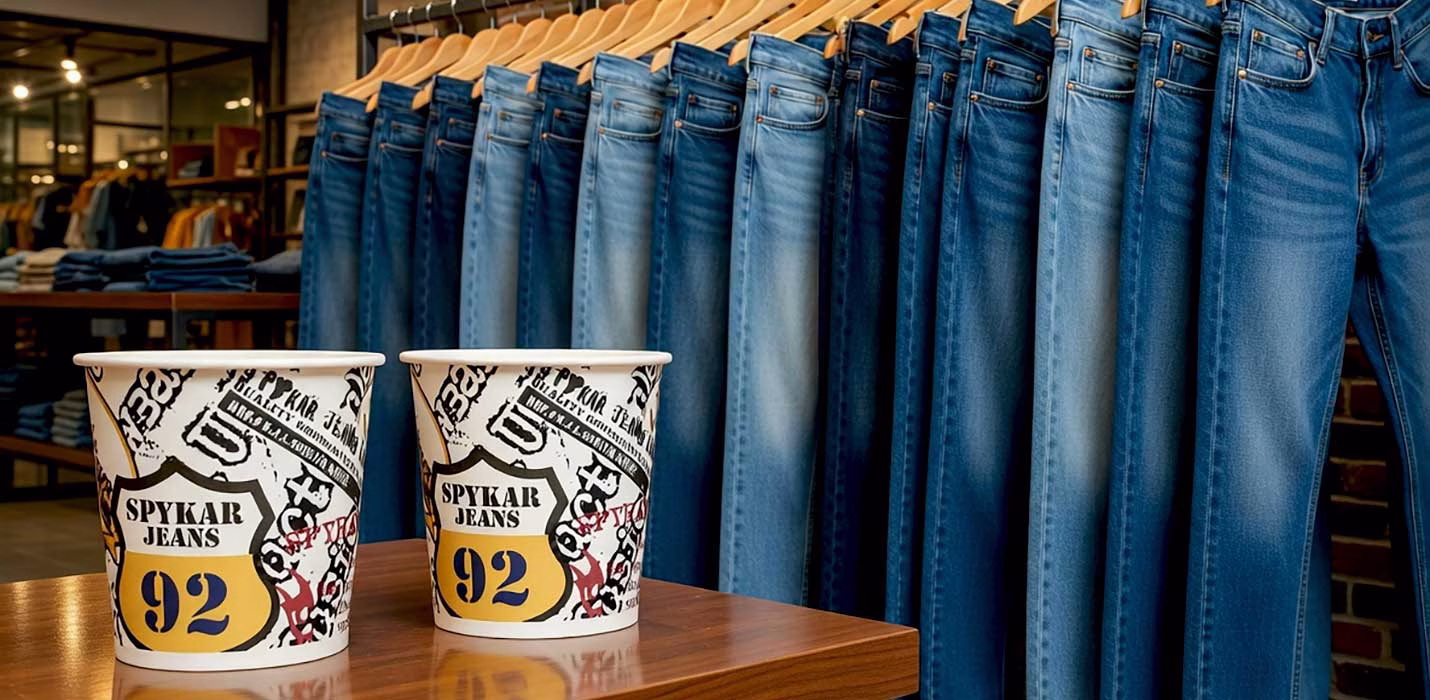Spykar Jeans Paper Cup Manufacturer